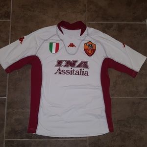 As Roma x kappa jersey
